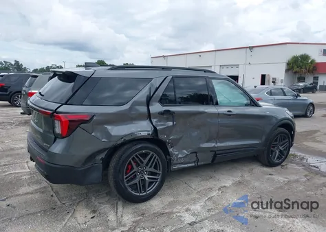 2025 Ford Explorer St-Line z USA, uszkodzony, nr VIN 1FMUK8KH5SGB80398